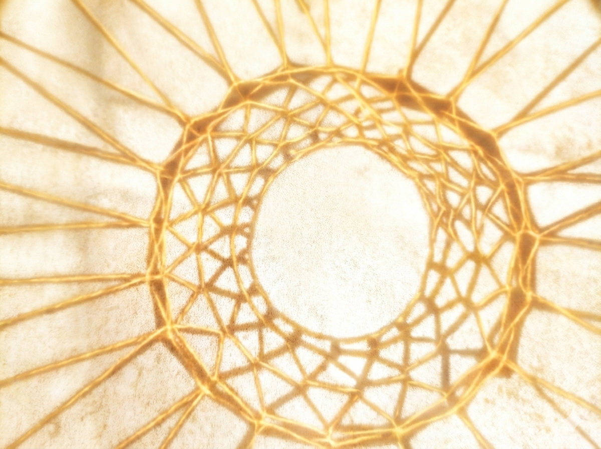 Trommel Netz, Zusammengehörigkeit symbolisierend